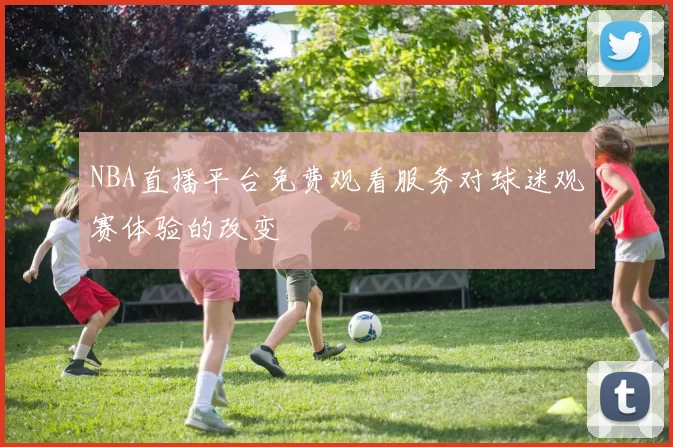 NBA直播平台免费观看服务对球迷观赛体验的改变